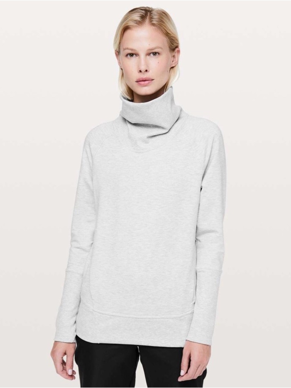 LULULEMON High lines pullover sweater sz 6 grey